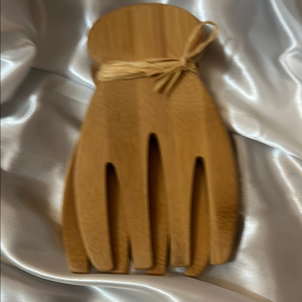 Natural Bamboo Salad Tossing Forks!